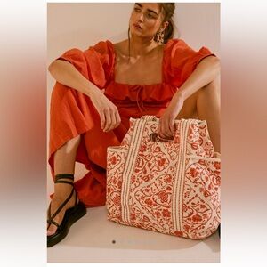 EUC Free People Canvas Tote